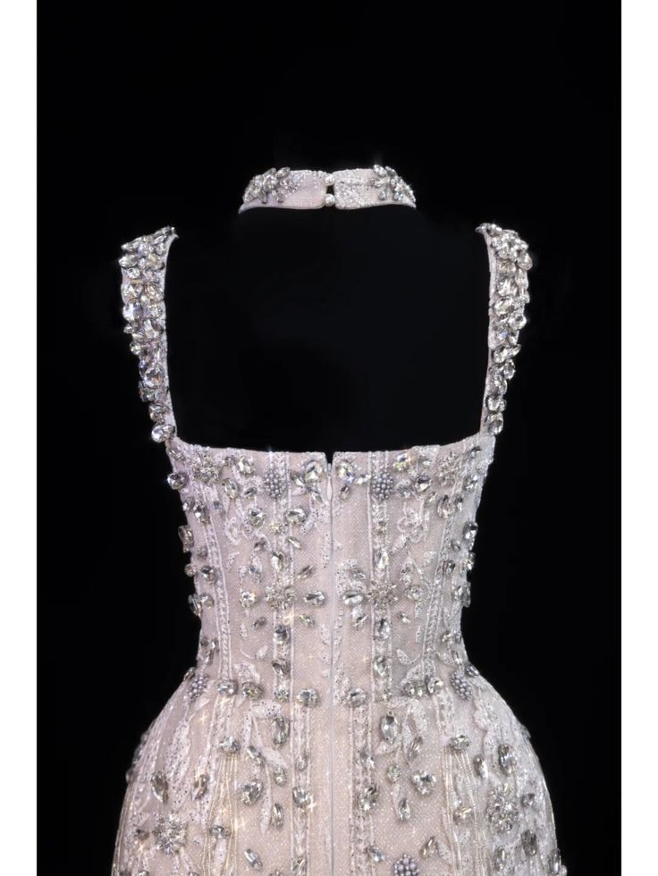 Luxurious Sheath Tulle Beaded Cocktail Dress Formal Short Homecoming Dress Birthday Outfits