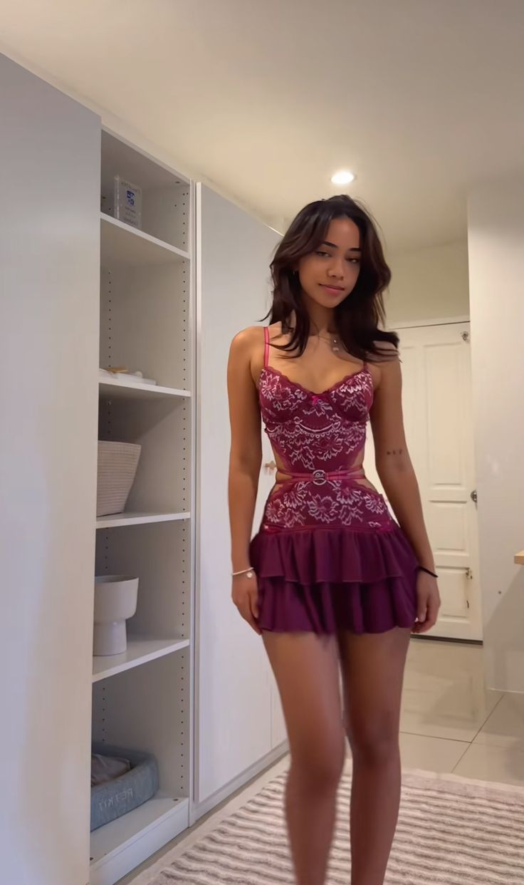 Vintage Spaghetti Straps Purple Mini Cocktail Dress Backless Homecoming Dress
