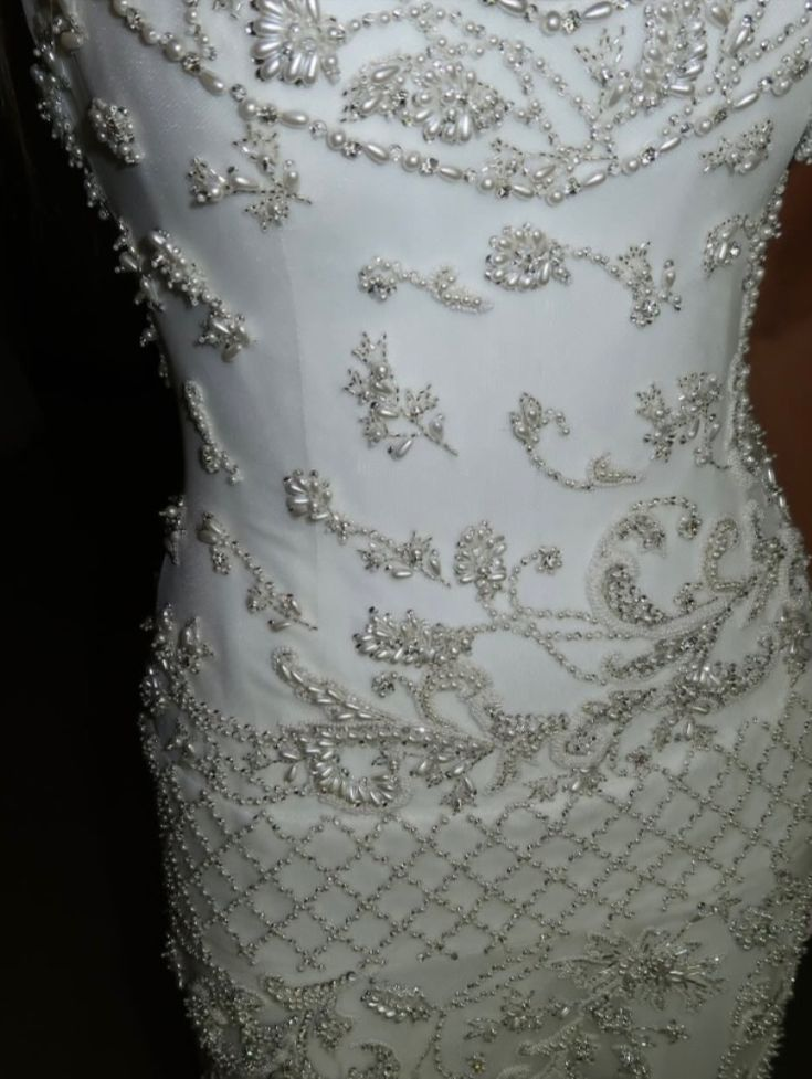 Elegant Spaghetti Straps Satin Tulle Beaded Long Party Dress Evening Dress