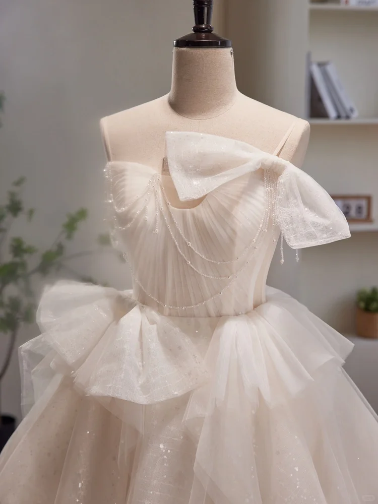 Charming White Tulle Sequin A Line Short Prom Dress Formal 19th Birthday Outfits