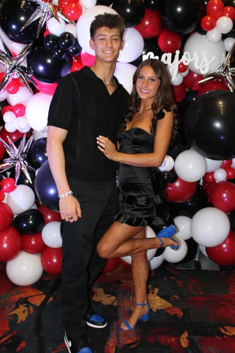New Sheath Sweetheart Red Satin Short Homecoming Dress with Ruffles