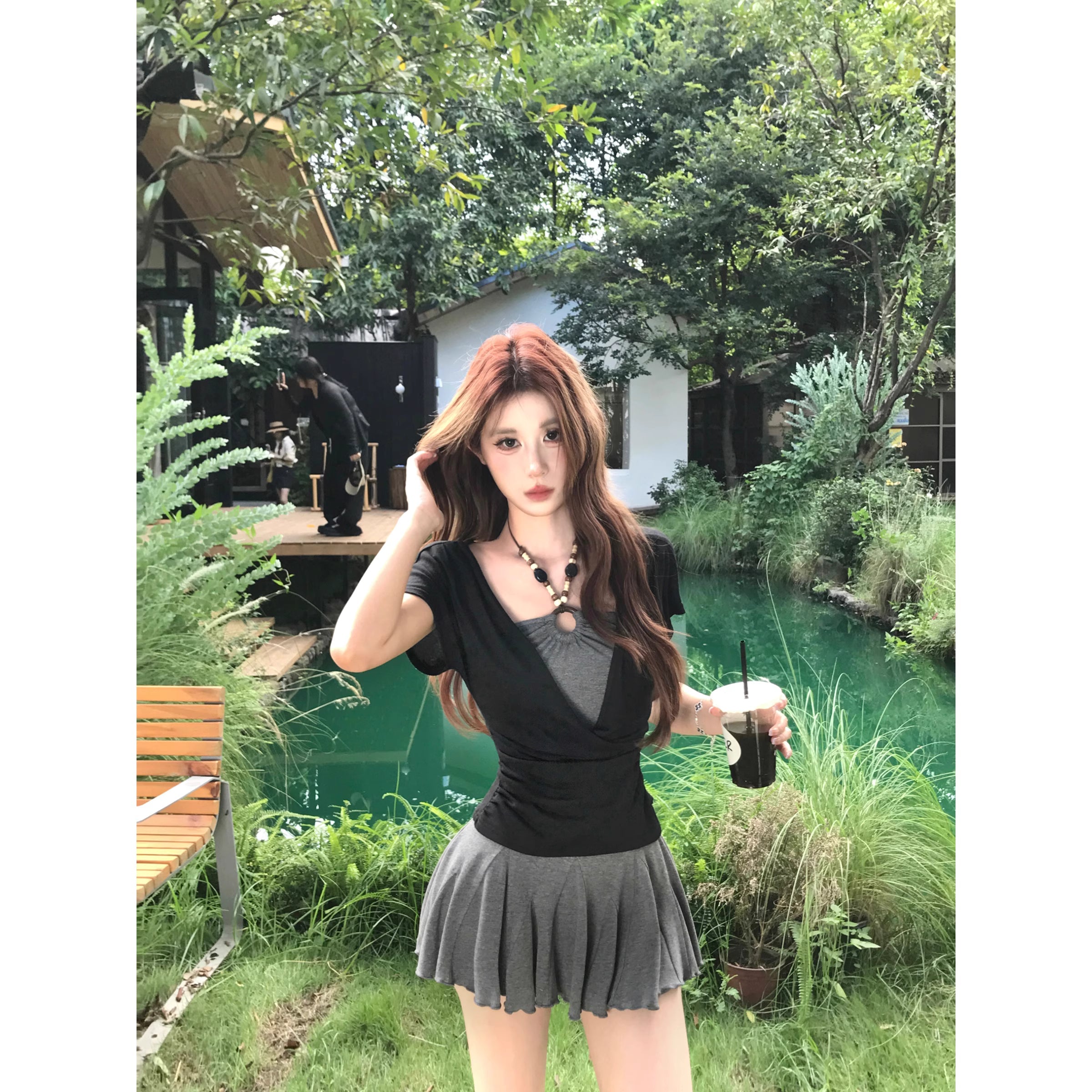 Women's casual dress A393
