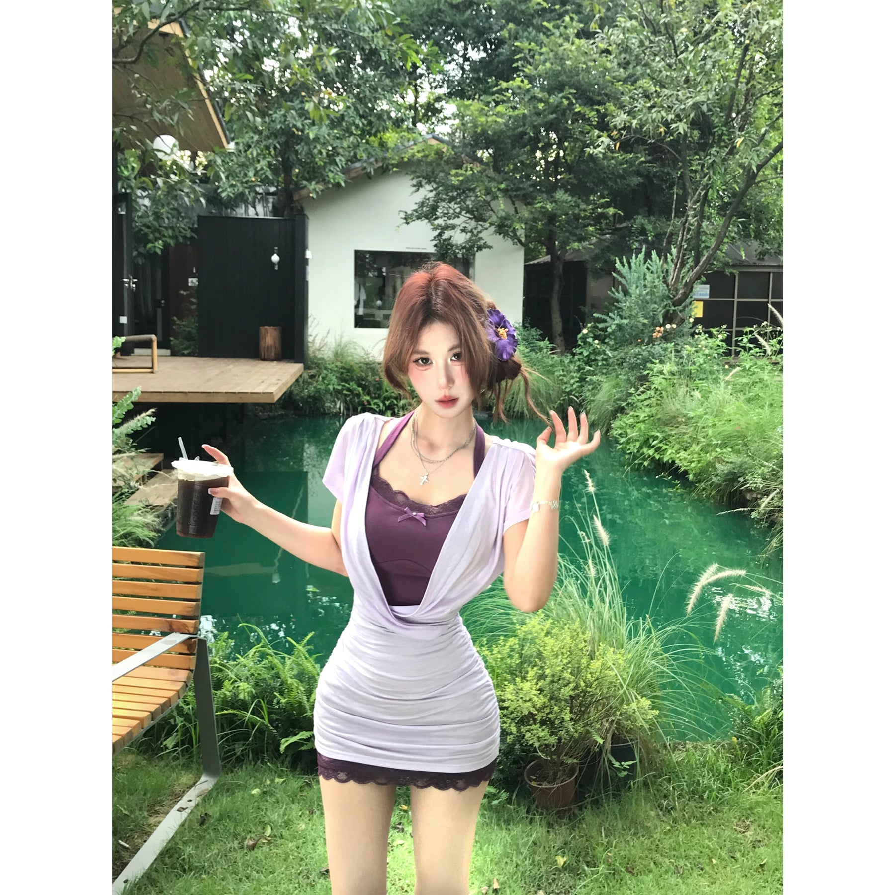 Women's casual dress A390