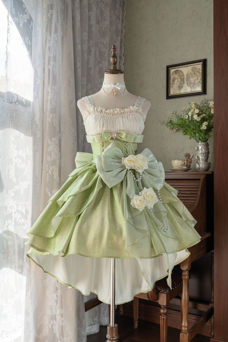 Cute Green Straps Satin A Line 15th Birthday Outfits Short Prom Dress With Bow