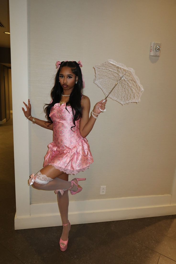 Sweet Pink Bow Floral Jacquard A-line 16th Birthday Homecoming Dress