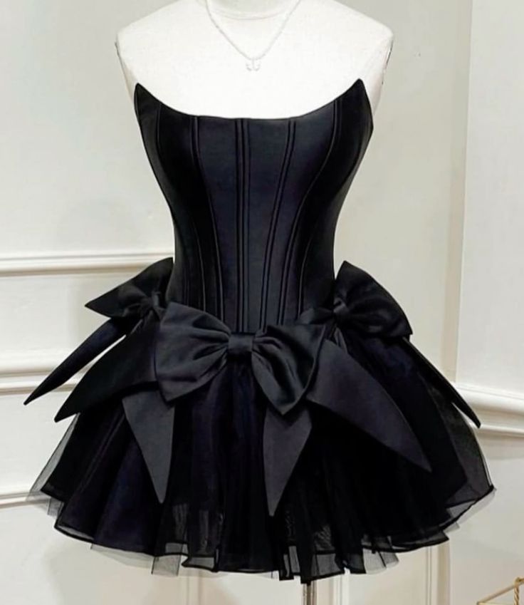 Sweet Princess Big Bow Waist Satin Patchwork A-line 16th Birthday Homecoming Dress