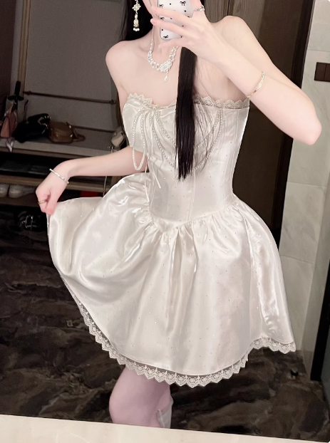Princess Tutu French Tutu Waist Lace 17th Birthday Homecoming Dress