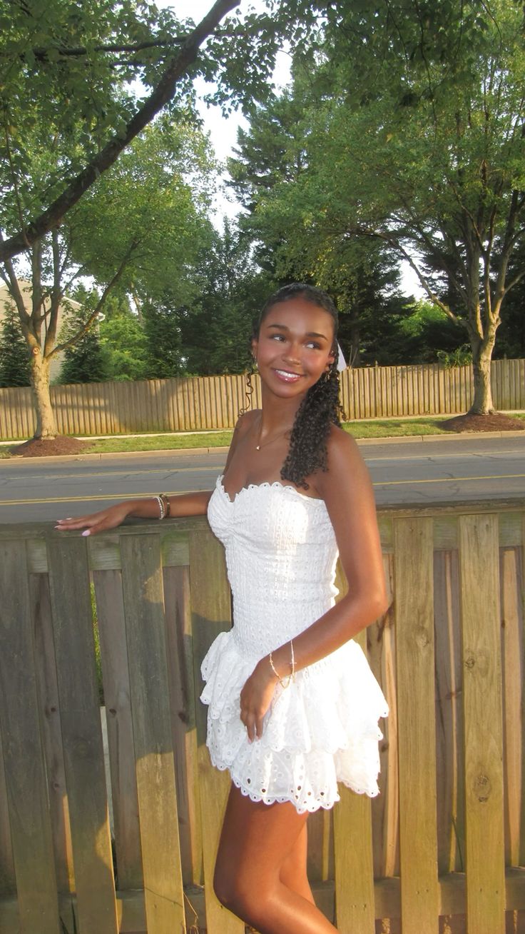 Sweet Heart Neck White Lace Birthday Cake Dress Homecoming Dress