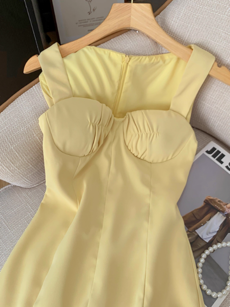 Cute Strapless Satin Waist 17th Birthday Homecoming Dress