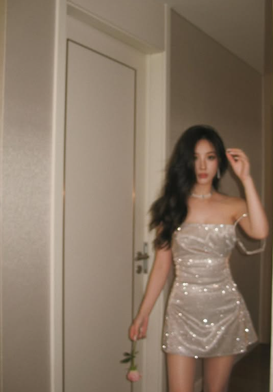 Galaxy Glitter Silver Strap Backless Birthday Dress Homecoming Dress