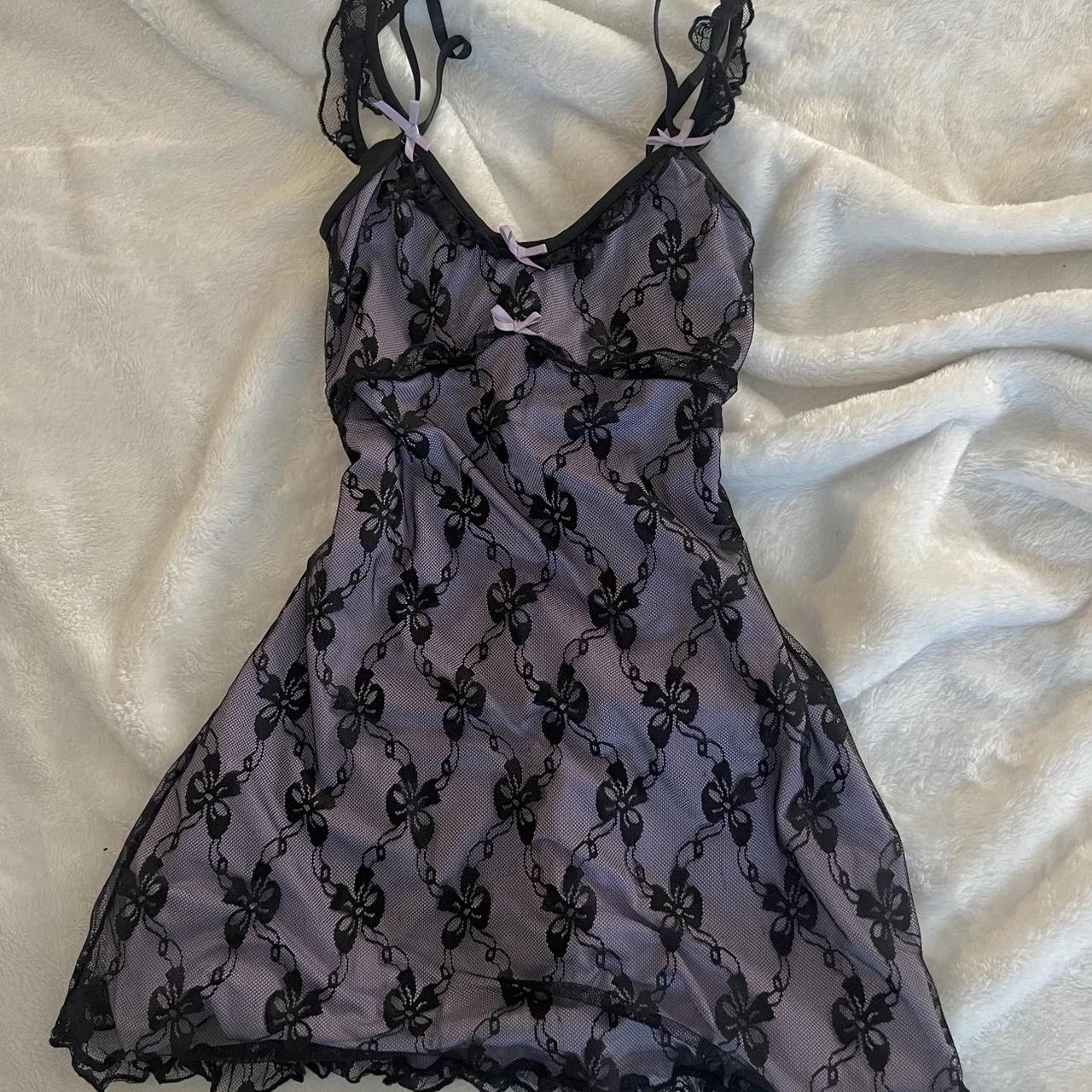 Sweet Purple And Black Lace Slim Short Birthday Party Homecoming Dress
