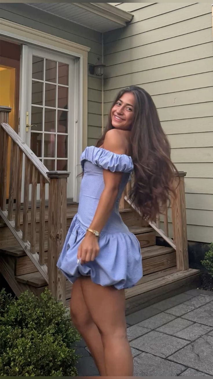 Sweet Blue One-shoulder Waist Bud 17th Birthday Short Skirt Homecoming Dress