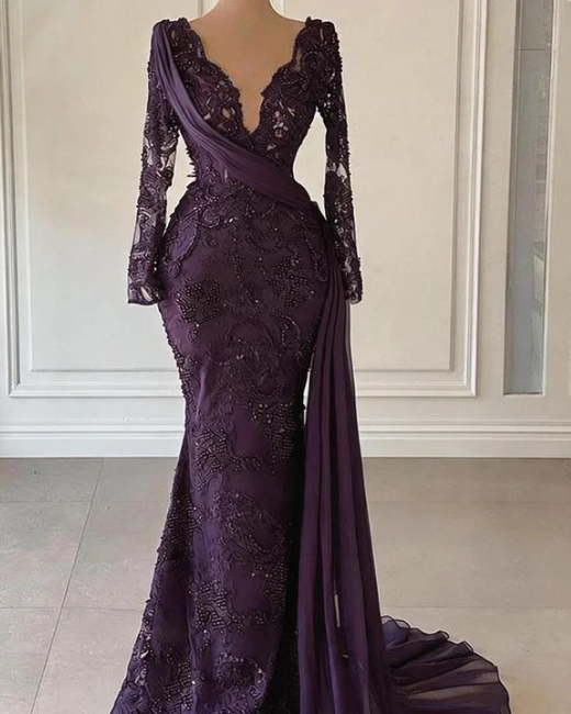 Black Long Prom Dress evening Formal Dress