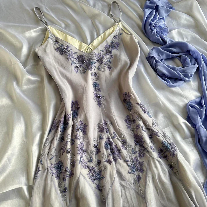 Straps Sleeveless Party Dress, Long Formal Dress