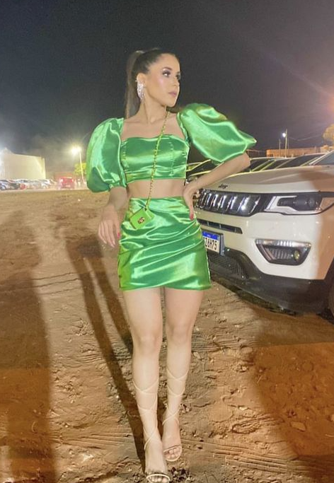 Green Two Piece Short Prom Dress Homecoming Party Dress