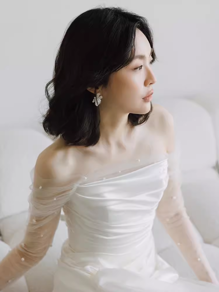 Simple Mermaid Sleeveless Long Prom Dress