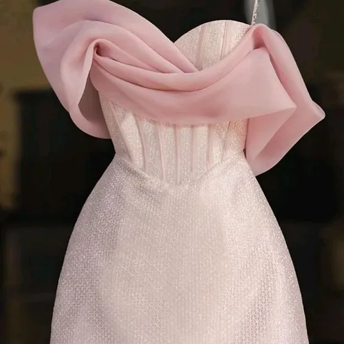 Off-Shoulder Beaded Ruched Satin A-Line Mini Homecoming Dress