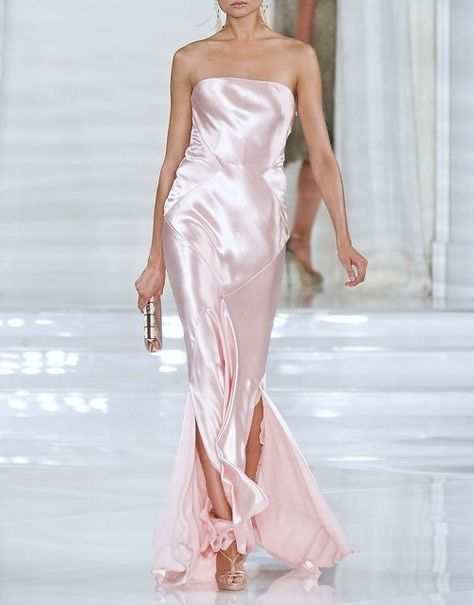 Elegant Pink Satin Long Party Evening Dress,Formal Prom Dress