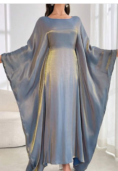 Chic Satin Long Party Prom Dress