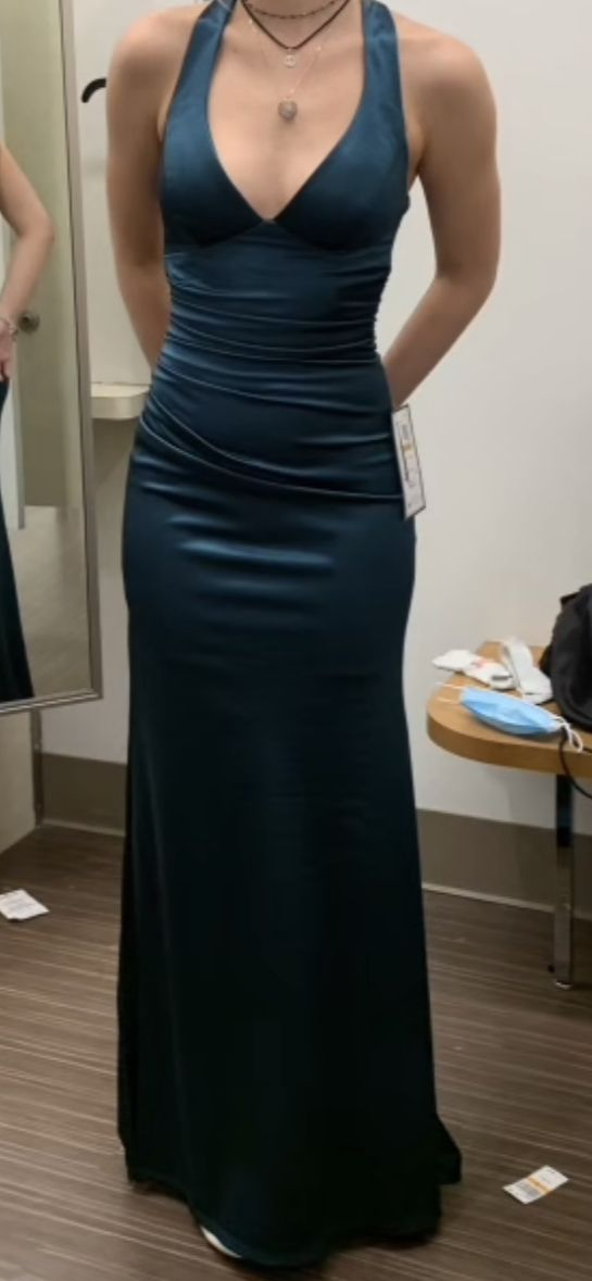 Charming Sheath/Column Prom Dress,Modest Evening Dress