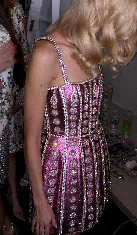Gorgeous Spaghetti Straps Pink Sequin Beaded Cocktail Dress Short 8th Grade Homecoming Dress
