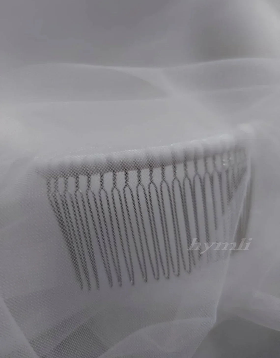 Simple Bridal Veil Mantilla Lace Veil 1 Layer Wedding Veil Drop Veil