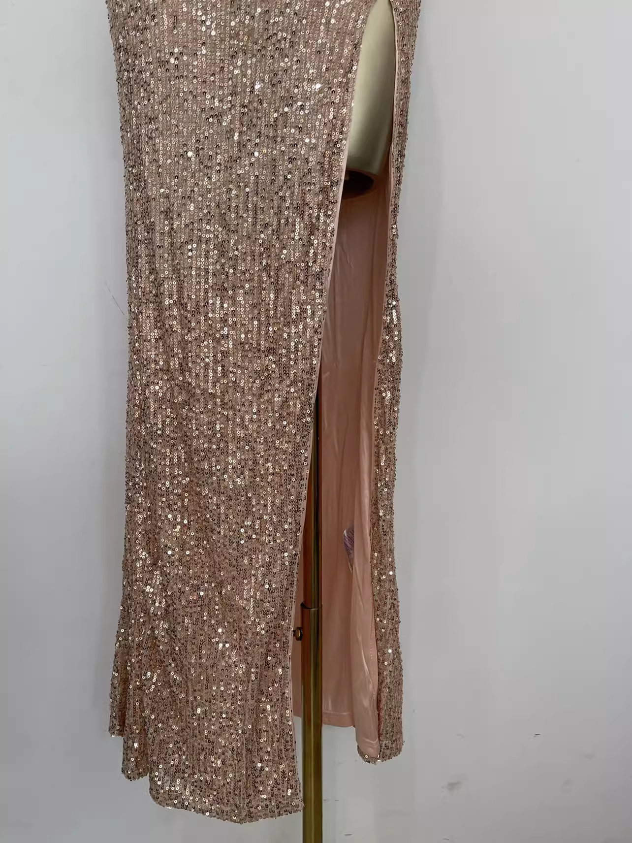 Sexy Sheath Halter Sequin Vacation Dress Birthday Dresses