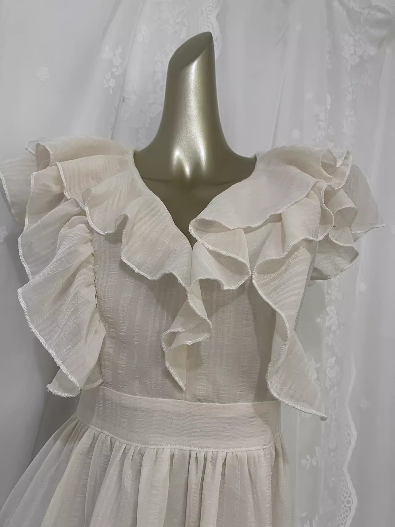 Cute A Line Chiffon Vacation Dress Birthday Dresses