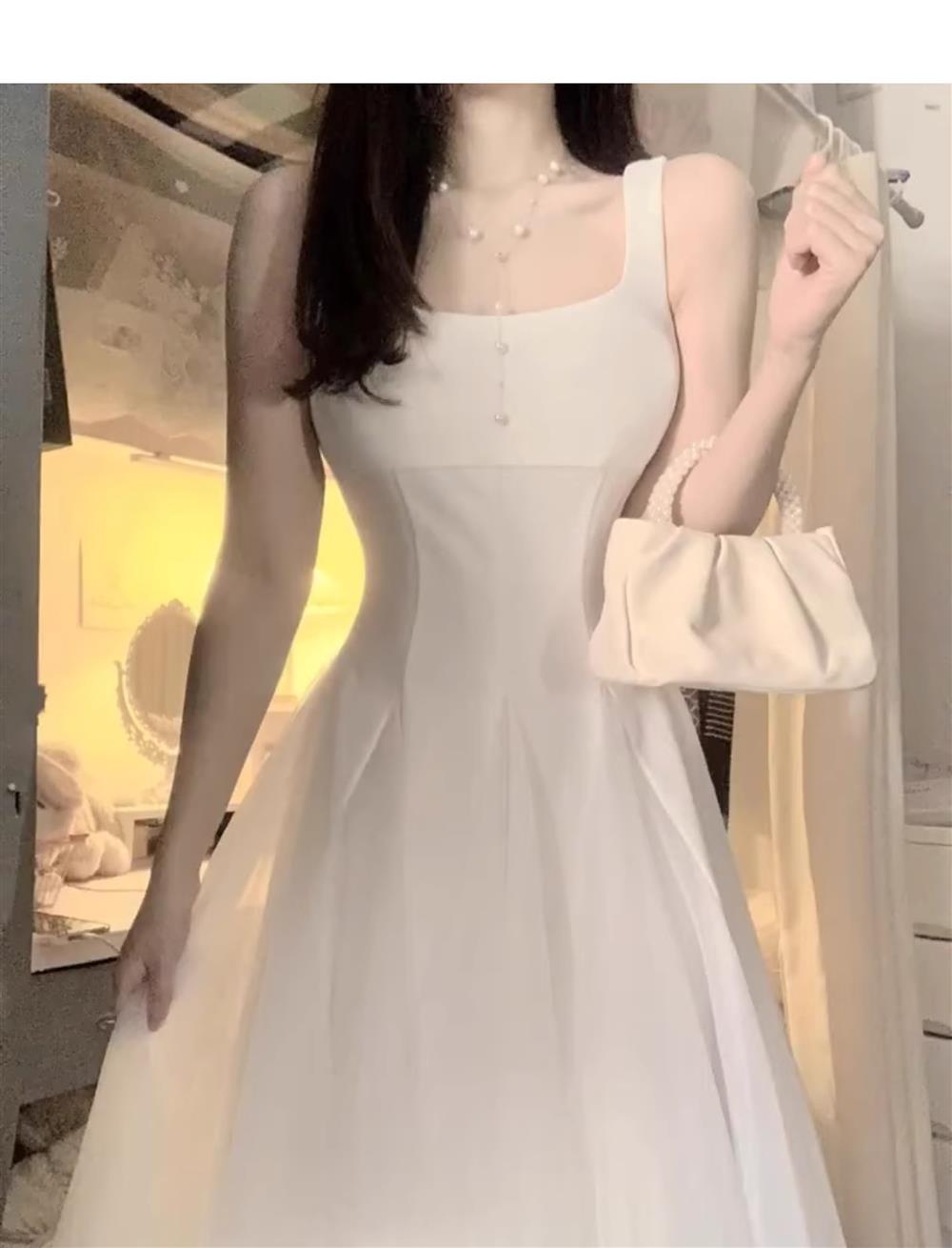 Sexy A Line Square Neckline Party Dress Holiday Dresses Night Dress Birthday Outfits
