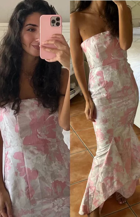 Elegant Sweetheart Sleeveless Mermaid Satin Long Evening Prom Dresses