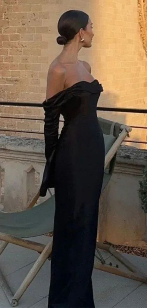 Formal Off-shoulder Sleeveless Mermaid Satin Evening Prom Dresses