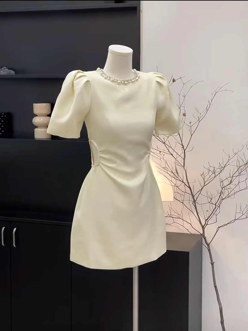 Cute A Line Scoop Neckline Short Women's Holiday Dresses