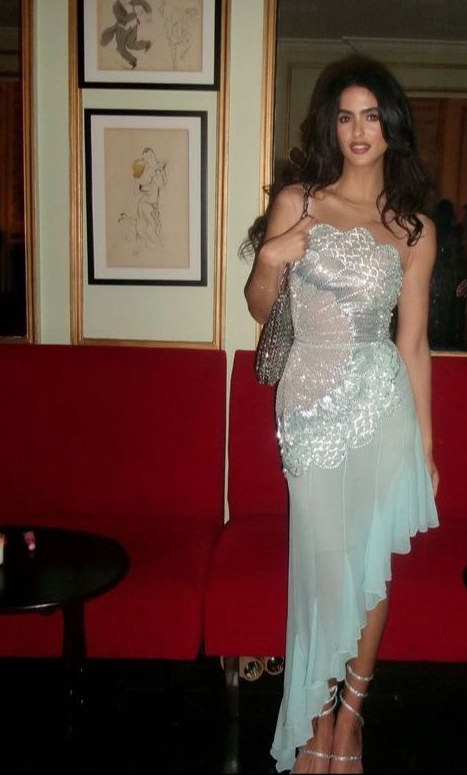 Gorgeous Mermaid Strapless Chiffon Blue Prom Dresses Formal Evening Dress