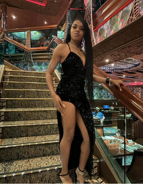 Sexy Mermaid Spaghetti Straps Sequin Slit Black Long Prom Dresses Party Dress