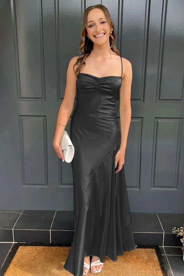 Simple Light Blue Bodycon Evening Party Dress Prom Dresses