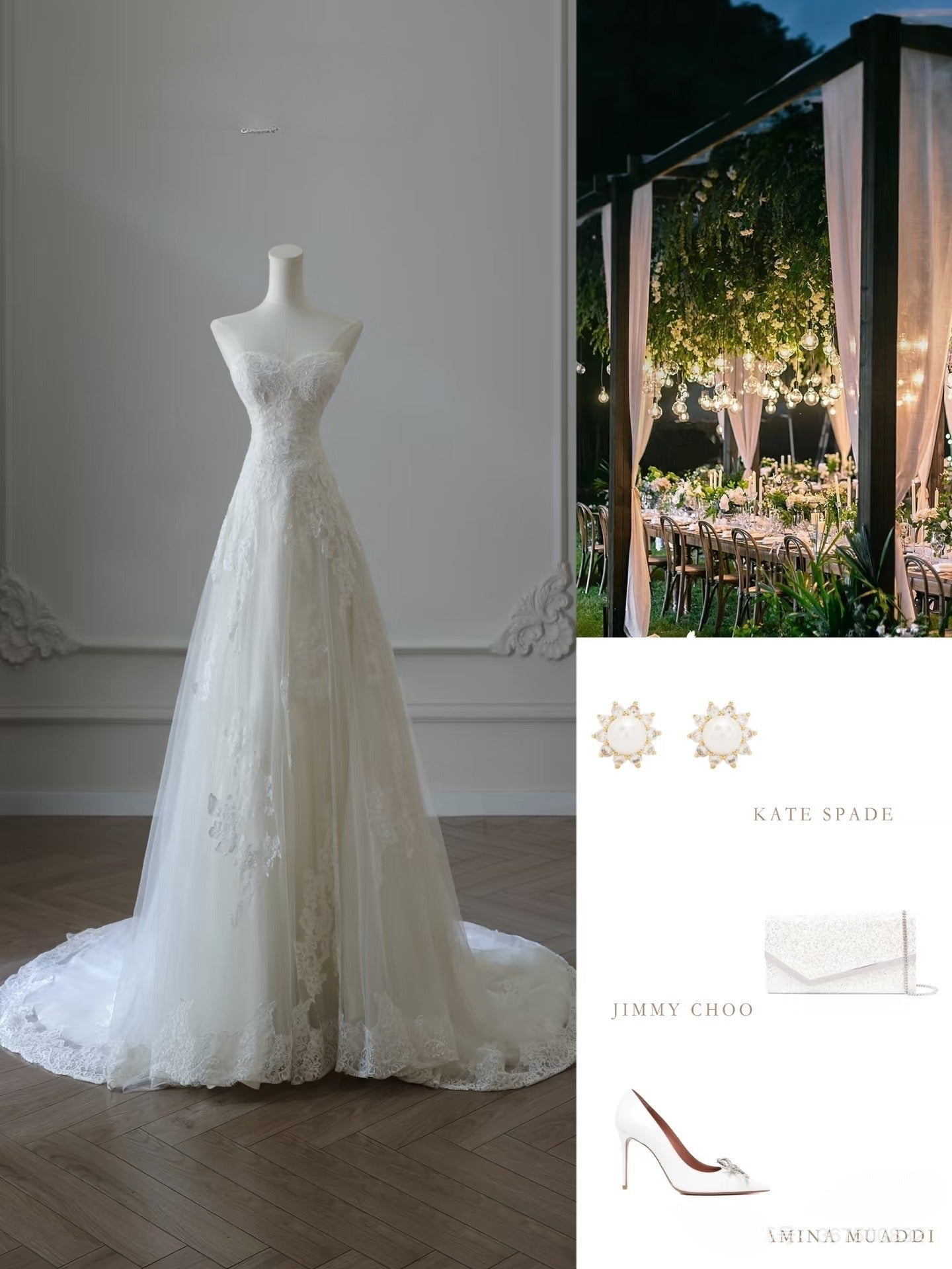 Timeless A Line Sweetheart Lace Tulle White Wedding Dresses Brides Dress