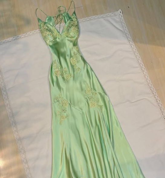 Pretty Mermaid Spaghetti Straps Backless Long Party Dresses Prom Dresses