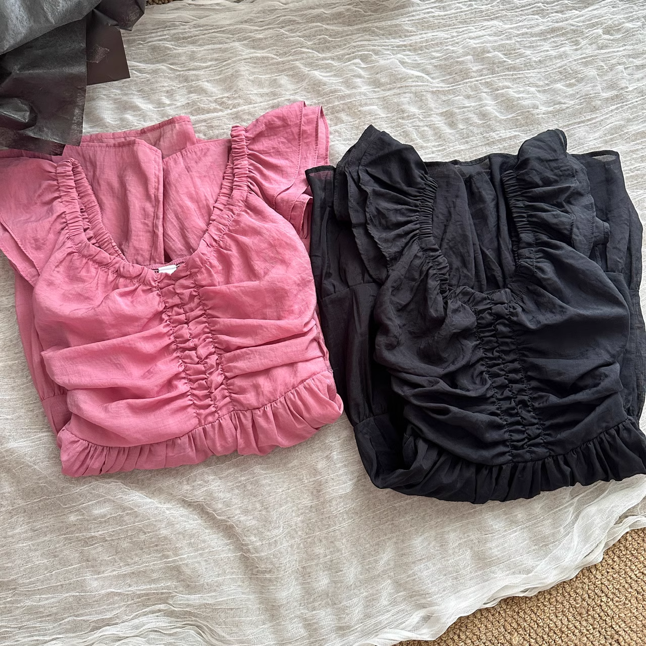Cute A line Sleeveless Holiday Dresses Ankle Length Ruffles Pink Birthday Outfits