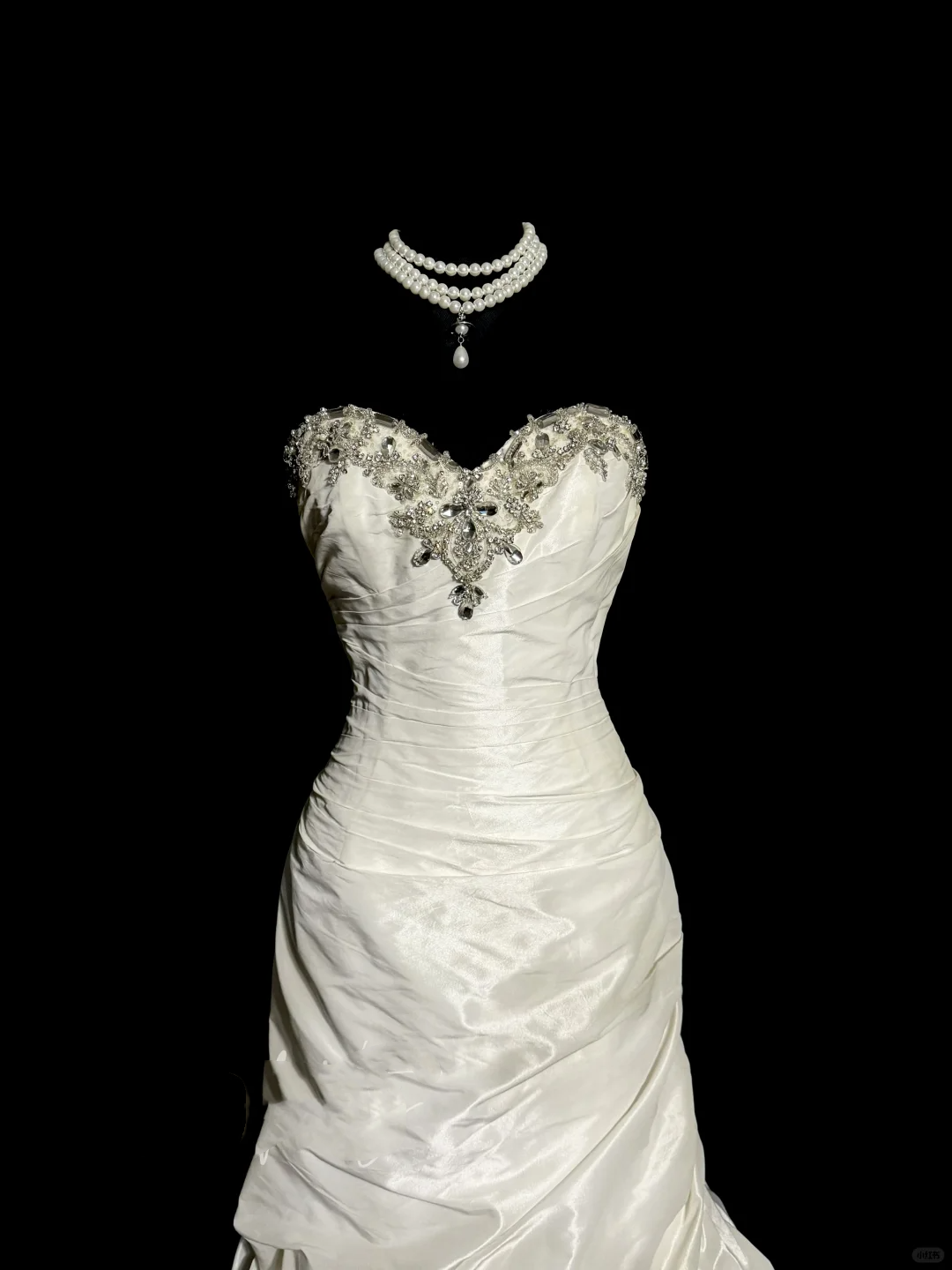 Classy Mermaid Sweetheart Taffeta Ivory Long Wedding Dress Bridal Dresses