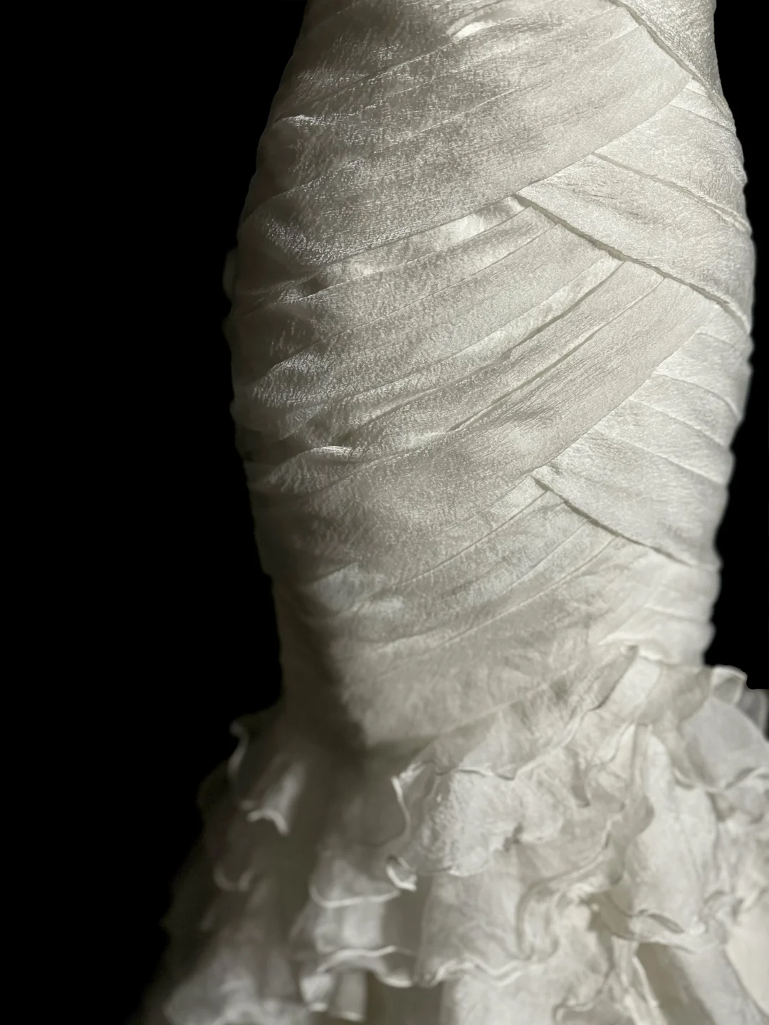 Classy Mermaid Sweetheart Tulle Ivory Long Wedding Dress Bridal Dresses