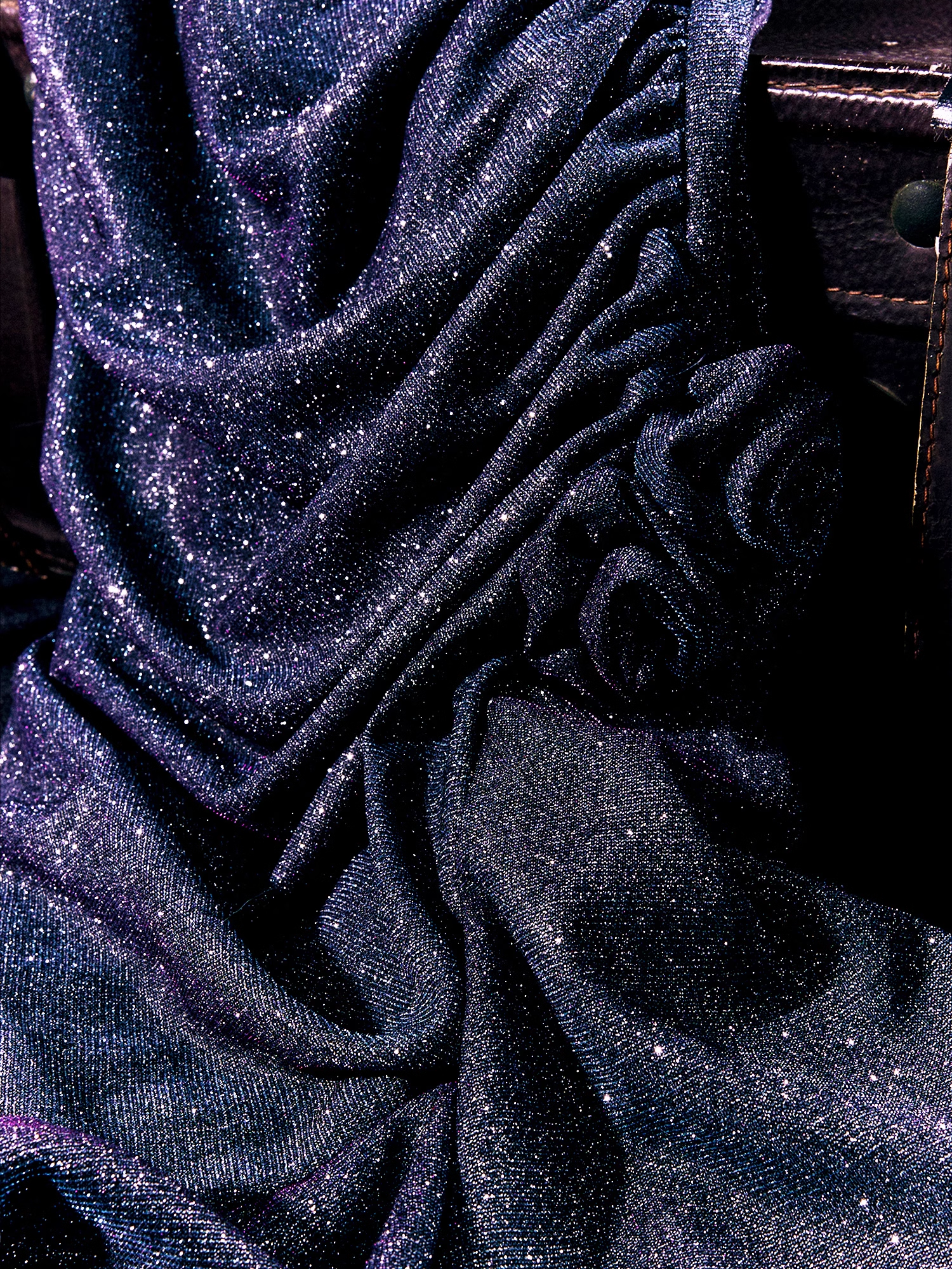Vintage Mermaid Spaghetti Straps Long Purple Sequin Prom Dresses Birthday Outfits With Flowers