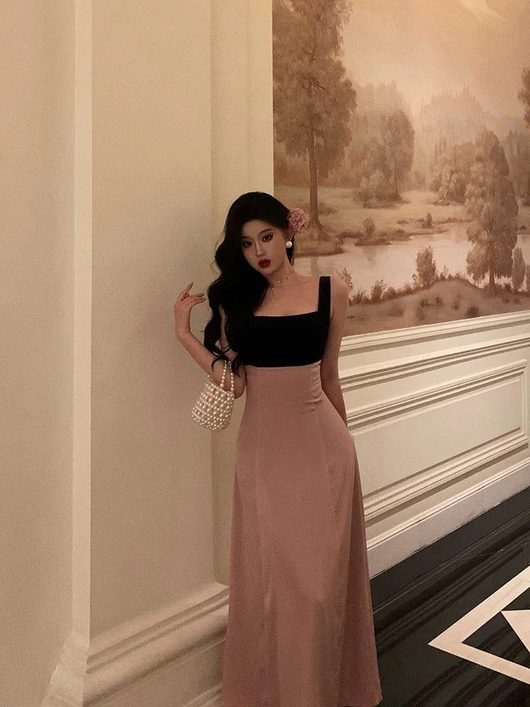 Gorgeous A Line Straps Pink Sleeveless Date Night Dress Prom Dresses Birthday Outfits