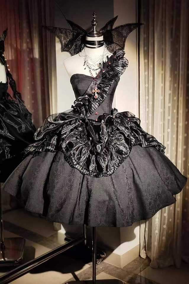Vintage Black Satin A Line Short Formal Graduation Homecoming Dress Birthday Outfits
