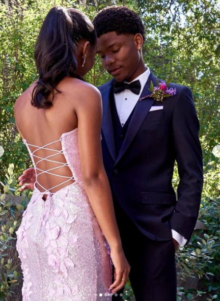 Classy Mermaid Sweetheart Lilac Sequin Slit Long Evening Dress Prom Dresses