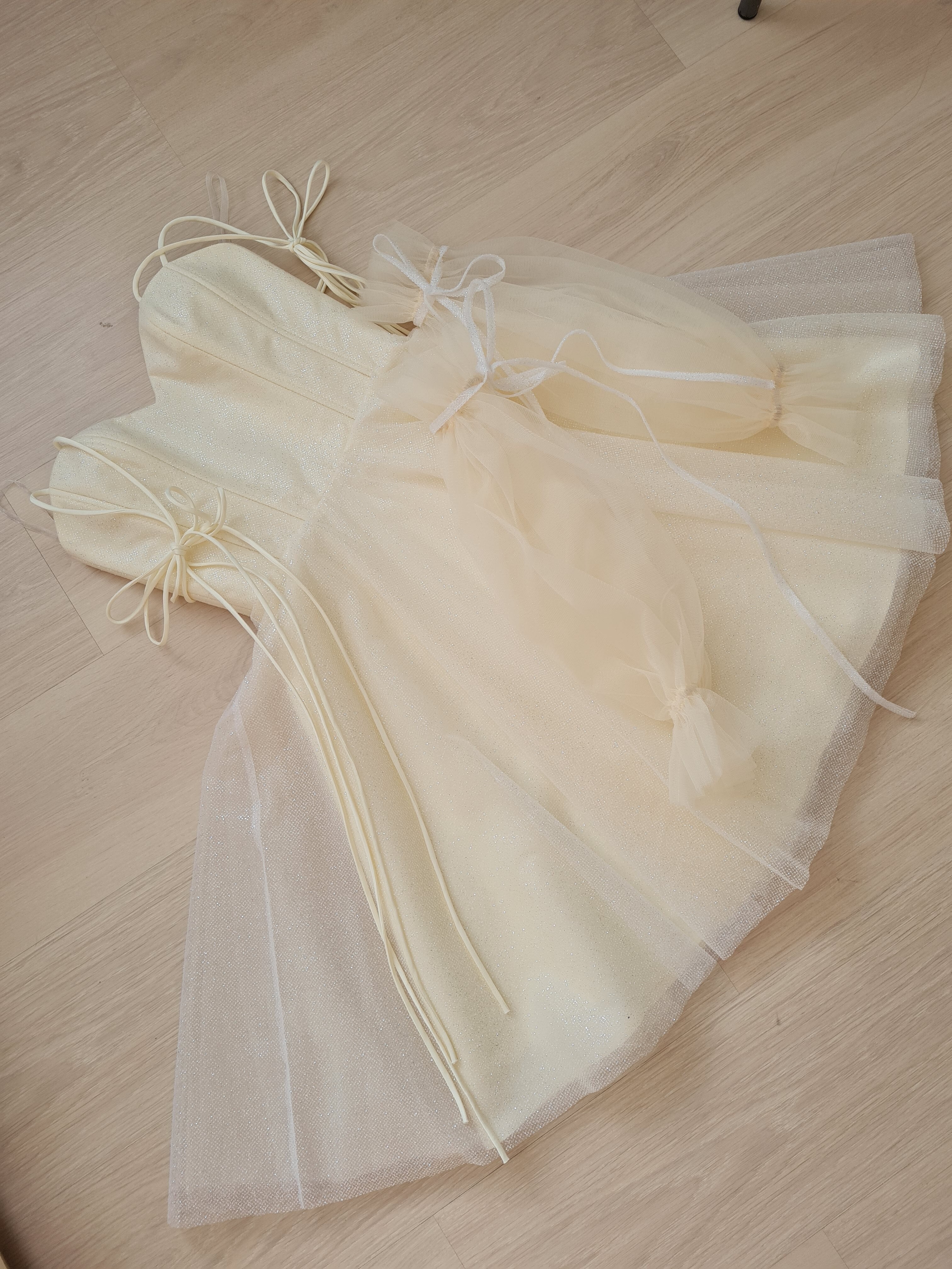 short evening dress with lantern sleeves, graduation dress sparkly homecoming dress