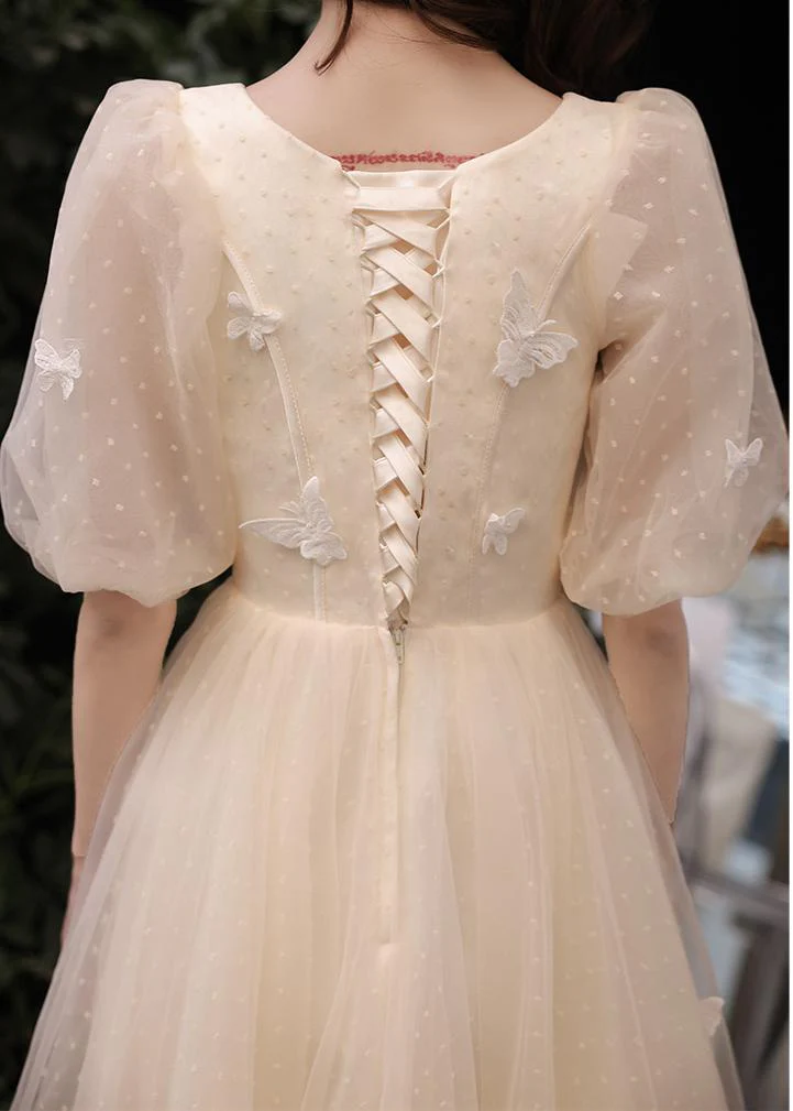 Fairycore Ethereal Butterfly Fairy Prom Evening Dress