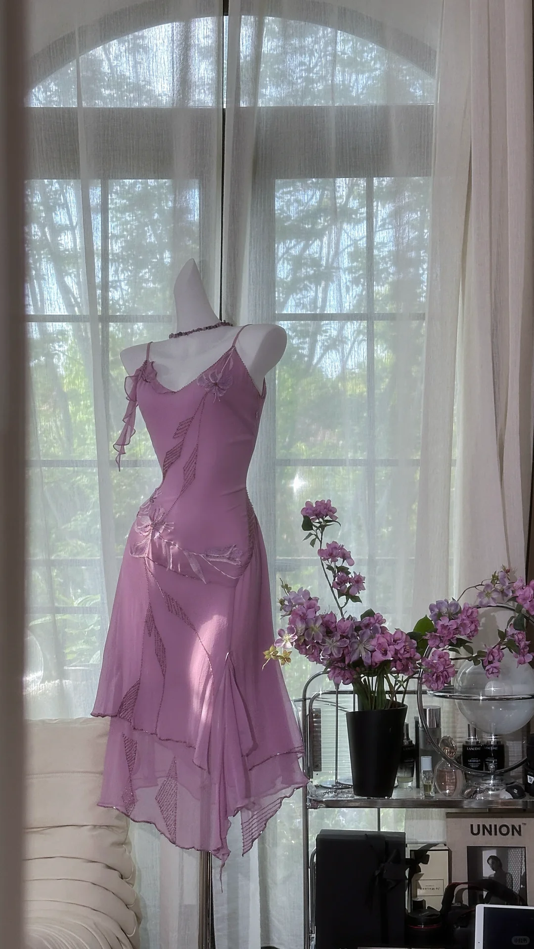 Classy Chiffon V Neck Short 18th Birthday Party Dress Purple Short Homecoming Dress