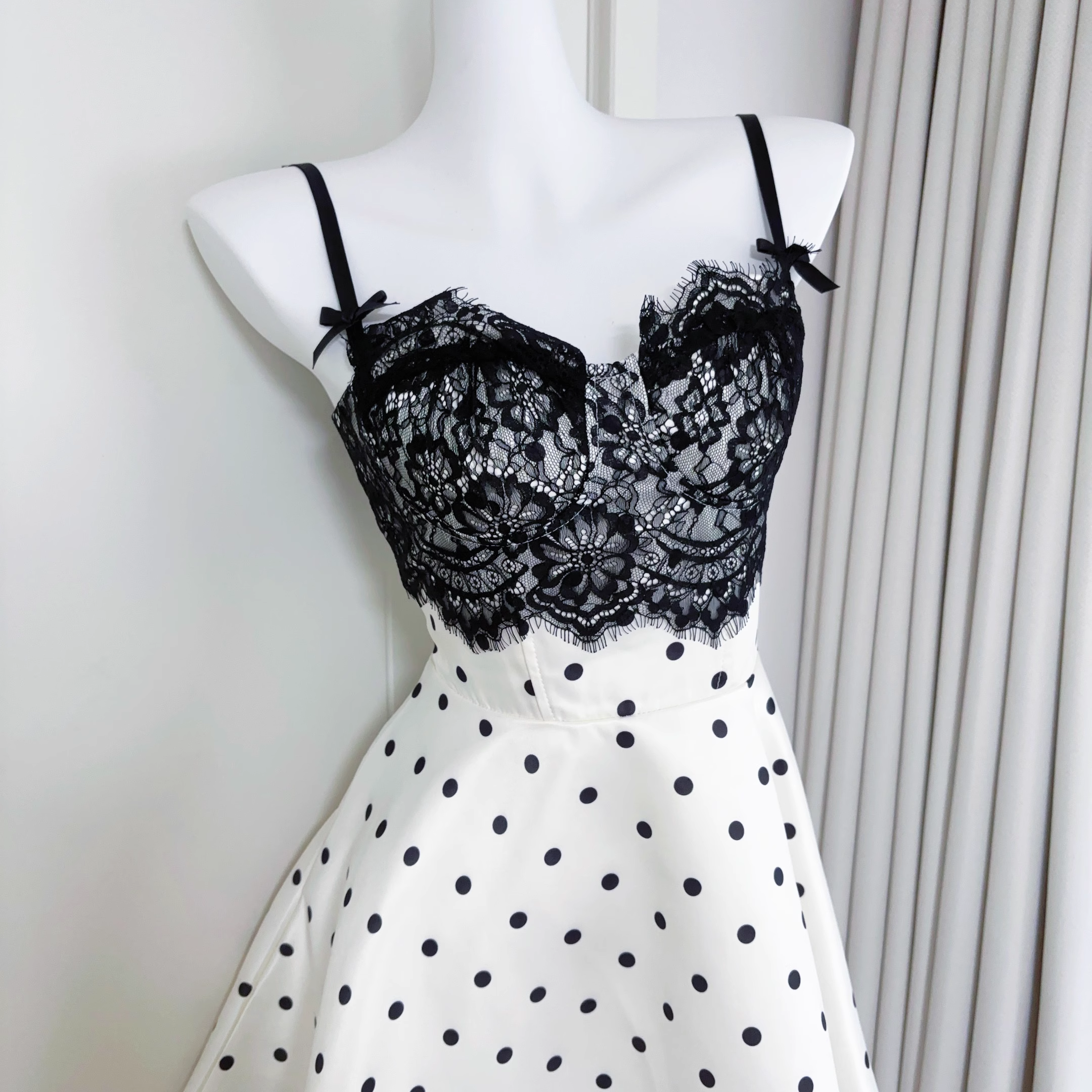 Classy Satin Lace A Line Short Party Gown Vacation Dress
