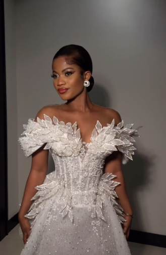 Vintage Pearls Beaded Floral Short Cocktail Dress Birthday Dress White Off The Shoulder Homecoming Dress