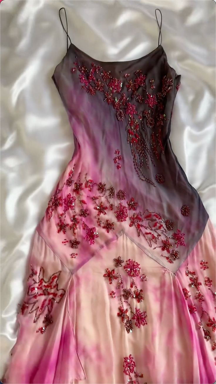 Luxury Chiffon Beaded Mermaid Evening Dress,Spaghetti Straps Party Prom Dress